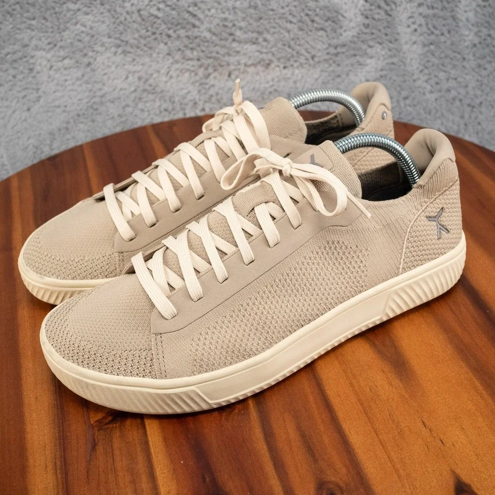Flux Footwear Adapt Trainer Dune Mens Size 10 Athletic Knit Shoes Sneakers